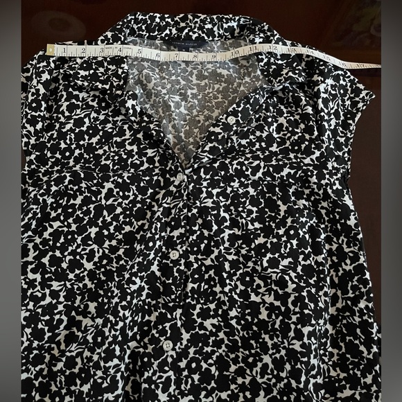 Tommy Hilfiger woman’s shift shirt dress black & white size M - Picture 5 of 6